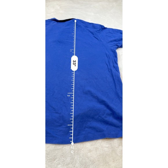 Polo Ralph Lauren Mens Polo Shirt‎ XXL Blue Classic Fit Short Sleeve Casual - Picture 7 of 7